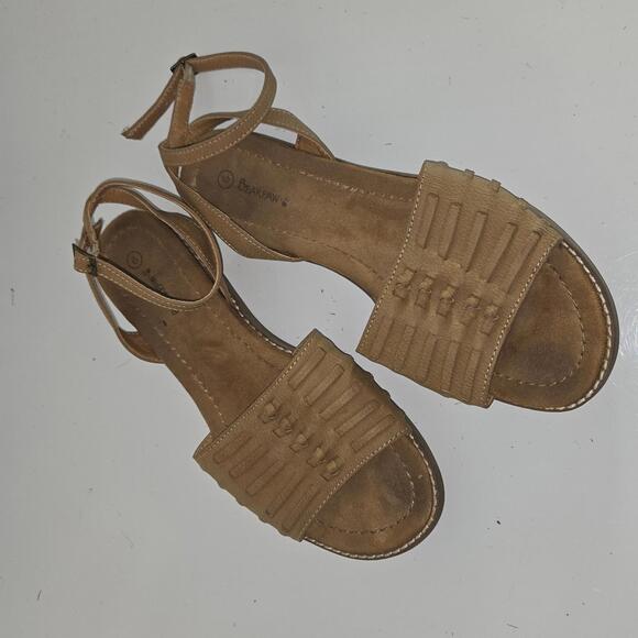 0280 Bearpaw Amelia Women's Strap Brown Sandal Size 9 - Picture 1 of 8